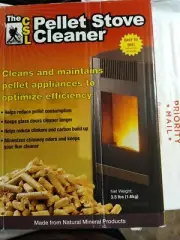 CSL Pellet Stove Cleaner 3.5 lbs Cleans & Maintains Pellet Appliances Flue New