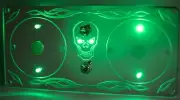Peterbilt 389 379 Dome Lights Skull Style Purple Led Lights Color