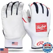 Rawlings | Youth Clout Baseball Batting Gloves | USA | LRG