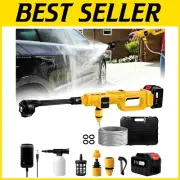 900 PSI Cordless Pressure Washer - Compact, Lightweight & User-Friendly - Yellow