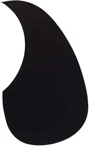 Acoustic Guitar Pickguard, Self-Adhesive Pickguard, Black