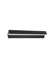 MFL by Masson Boyd 600mm LED Linear Flush Mount in Black