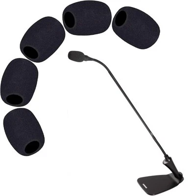 Gooseneck Microphone Windscreen Foam for Shure CVG18-B/C Gooseneck Condenser Mic
