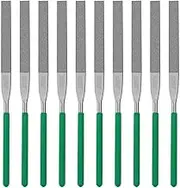 IsMwav 10-Piece Diamond File Set, Precision Needle File Set, Diamond Coated Files for Filing Metal, Ceramic, Stone, Jewelry C