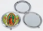 RBN Our Lady of Guadalupe Compact Mirror - Baptism Favor / Christening Favor / First Communion Favor Recuerdos de Bautizo - 12PCS