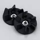 2Pcs Rubber Drive Clutch Coupler Cog Gear For Cuisinart Hamilton Beach Blenders