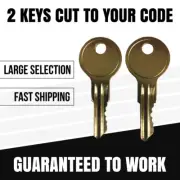 Husky-Home Depot Toolbox Keys Code Cut R601 to R620 Tool Box Lock Key