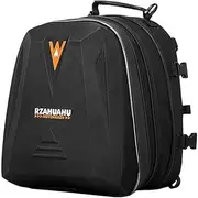 Motorcycle Tail Bag Large Capacity Adjustable 20L-28L Full Helmet Bag Cycle Backpack