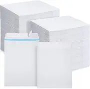 Lincia 500 Pcs 9 x 12 Security Catalog Mailing Envelopes with Strong Peel and Seal Flap Booklet Envelope White Self Adhesive Catalog Envelopes for Secure Mailing Catalogs Reports Brochures