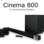 『韋伯樂器』台灣公司貨 KLIPSCH CINEMA 800 家庭劇院 無線串流