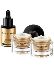 Gold 48K Unisex 3pc Complete Radiance Routine