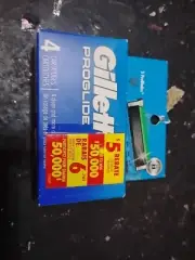 GILLETTE PROGLIDE * 4-PACK * REFILL CARTRIDGES WITH PRECISION TRIMMER