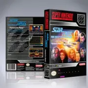 SNES Case - NO GAME - Star Trek - The Next Generation - Future's Past