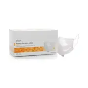 MCK-Procedure Mask McKesson Pleated Earloops One Size Fits Most White NonSterile