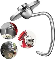 [HOMGEN] Dough Hook for Kitchenaid Mixer, Fit 4.5-5 Qt Kitchenaid Accessories Hook Stainless Steel Spiral Dough Hook Attachment Accessory for Kitchen Aid Stand Mixer KSM150 K45DH 5KSM175 Replacement
