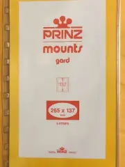 PRINZ STAMP MOUNTS 265/137 GREAT BRITAIN CORONATION, 2002 SNOWMEN SHEET
