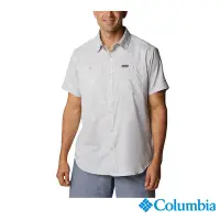 在飛比找Yahoo奇摩購物中心優惠-Columbia 哥倫比亞 男款- UPF40快排短袖襯衫-