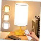 Light Therapy Lamp, Sunlight Lamp 10000 Lux with Linen Shade and Wood Base