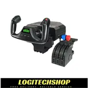 LOGITECH Flight Yoke System Professional Simulation Yoke and Throttle Quadrant