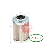 Sakura Hydraulic Oil Filter for Volvo A25C B10B 6.7L 9.6L I6 12V 1992-2002