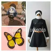 Fairy Tail Grand Magic Games Maga Juvia Lockser Cosplay Costume Black Dress F008