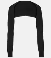 [Alaia] Alaïa Knitted shrug AU 16 black
