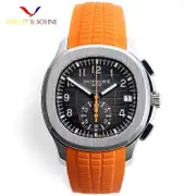 2022 Best Selling Products Wristwatch For Men Steel Japan Chronograph Quartz Watch Rubber Strap Relogio Masculino Waterproof Orange