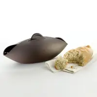 在飛比找樂天市場購物網優惠-《LEKUE》矽膠發酵烘焙碗(棕600ml) | 發酵碗 烘