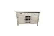 MF Hampton Solid Timber Sideboard with 15 Bottle Holder
