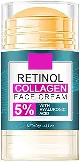 Retinol Collagen Face Cream with 5% Hyaluronic Acid-Anti Aging, Anti Wrinkle, Lifting & Firming Day & Night Moisturizer for Women & Men, Hydrating Face Cream, Retinol Moisturiser Face (1PCS)