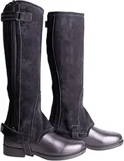 [AK SPOFIT] AK Jupiter Real Suede Equestrian Horse Riding Half Chaps AKRS-2154