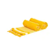Nicola Spring 5pc Deluxe Turkish Cotton Towels Set - Yellow