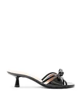 FELICITY BOW 50 SLIDE in BLACK for Women