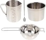 [PHENOFICE] 1Set DIY Candle Making Kit Candle Craft Tools for Homemade Scented Candles Includes Wax Melting Cup and Accessories for Creative Candle Projects