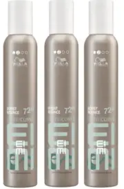 WELLA EIMI BOOST BOUNCE NUTRICURLS 72H CURL ENHANCING MOUSSE 300 ML X 3