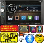 FORD F SERIES & BRONCO 1992-1997 CD/DVD BLUETOOTH USB AUX CAR RADIO STEREO PKG (for: Ford)
