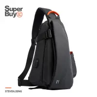 在飛比找蝦皮商城優惠-【Superbuy】大容量胸包/側背包 防水斜背包/單肩包 
