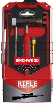 Birchwood Casey 21 Piece Universal Professional Rifle Cleaning Kit - Unique Handle #bc-rifcln-kit