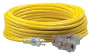 Southwire Heavy Duty Extension Cord, 50Ft, 12 Gauge, 3 Conductor, 3-Outlet Ex...