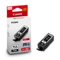 在飛比找陽信商店街優惠-Canon PGI-755BK 原廠黑色超大容量XXL墨水匣