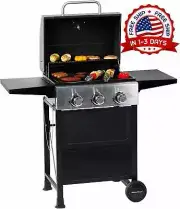 Parrilla De Gas Quemador Parilla Asadores Carne Pollo Pescado Azadora Parrillero