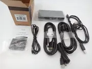 Terived KVM Switch Display Port 2 Computer 1 Monitor Switcher New & Ships FREE