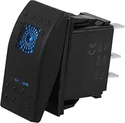 SWOOMEY Switch with LED Indicator Bar Switch for Boats and Cars Easy Installation with Terminal Wire Reliable and Stylish Rock Light Control