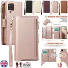 Magnetic Crossbody Wallet Phone Case For Samsung A15 A55 A54 A53 A52 A14 A12