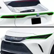 Fits Toyota Venza 21-23 Tail Head Light Precut Smoked PPF Tint Headlight Film (for: Toyota)