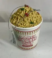 Kurt S Adler Ramen Noodle Soup Cup Ornament, 4"