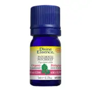 Organic Essential Oil Patchouli 5 Ml By Divine Essence