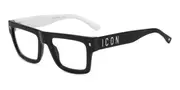 Dsquared2 ICON 0023 807 Men's Glasses Black Size 53 - Private Health Rebate - Blue Light Block Available