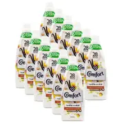12PK Comfort 900ml Fabric Conditioner Clothes Laundry Fragrance Vanilla Orchid