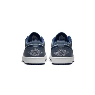 【NIKE 耐吉】Air Jordan 1 Low Ashen Slate 迷霧藍 男鞋 休閒鞋 籃球鞋 553558-414